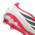 Adidas Predator Club FT Kinder Fußballschuh rot Detailansicht Ferse