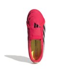Adidas Predator Club FT Kinder Fußballschuh rot Detailansicht Oben