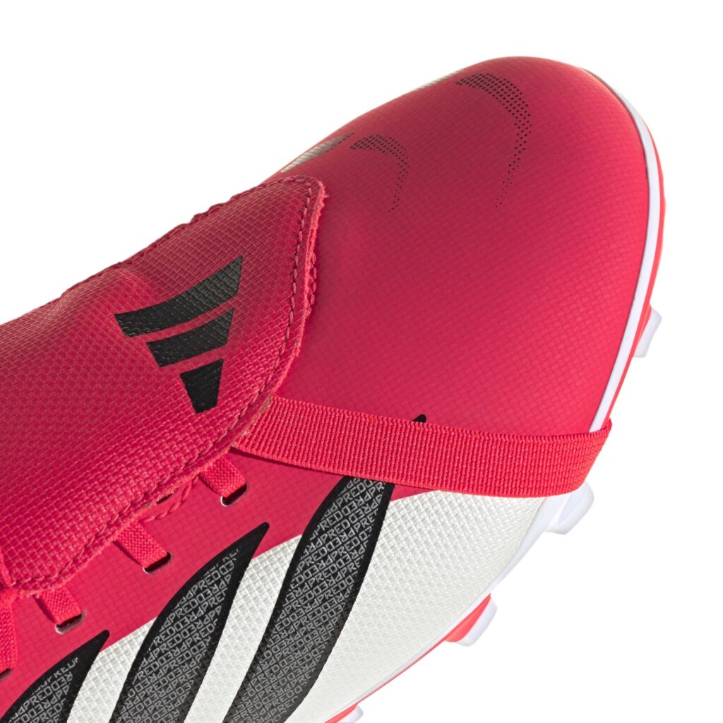 Adidas Predator Club FT Kinder Fußballschuh rot Detailansicht