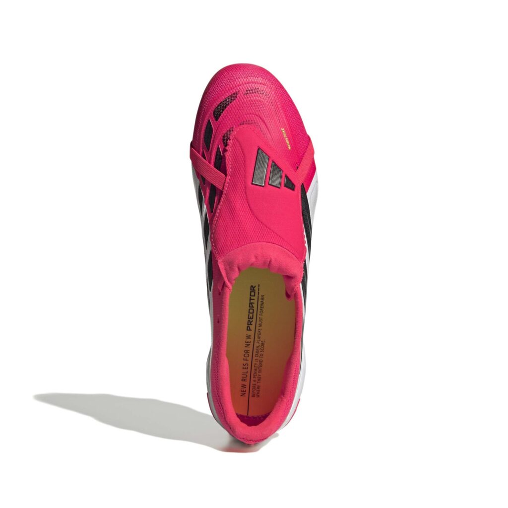 Adidas Predator League FT FG Fußballschuh rot Detailansicht oben