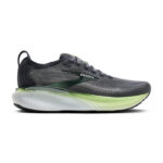 Brooks Adrenaline GTS 25 Herren Laufschuh grau/grün Seitenansicht