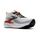 Brooks Adrenaline GTS 25 Herren Laufschuh weiß/rot Frontalansicht