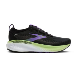 Brooks Adrenaline GTS 25 Damen Laufschuh schwarz-violett Seitenansicht