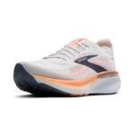 Brooks Adrenaline GTS 25 Damen Laufschuh weiß/orange Frontalansicht