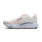 Brooks Adrenaline GTS 25 Damen Laufschuh weiß/orange Innenansicht