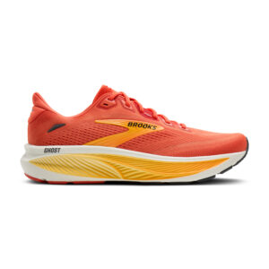 Brooks Ghost 18 Herren Laufschuh orange Seitenansicht