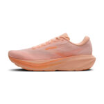 Brooks Ghost Amp Damen Laufschuh orange Innenansicht