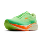 Brooks Ghost Amp Herren Laufschuh grün Frontalansicht