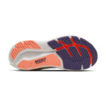 Brooks Glycerin GTS 23 Damen Laufschuh weiß/violett Sohlenansicht