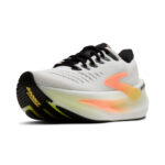 Brooks Glycerin Max 2 Damen Laufschuh weiß/orange Frontalansicht