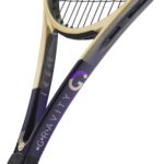 Head Gravity MP L Zverev Tennisschläger goldviolett Detailansicht Mittelbereich
