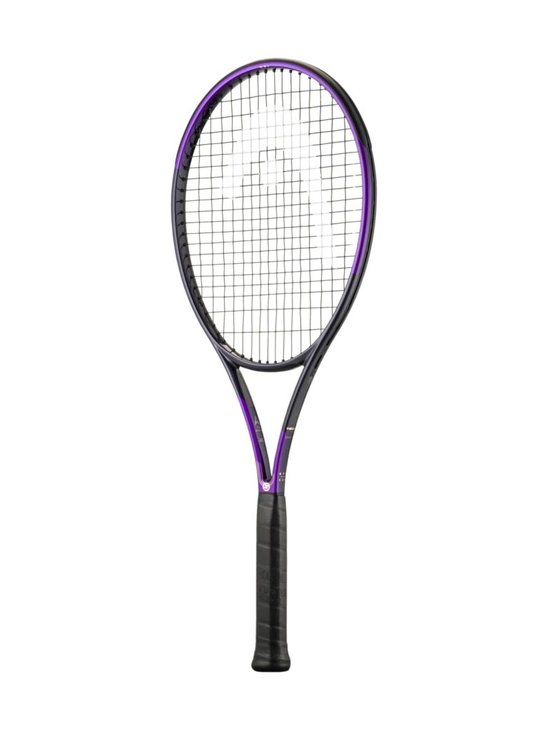 Head Gravity MP L Zverev Tennisschläger gold/violett Rückseite