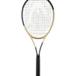 Head Gravity MP L Zverev Tennisschläger goldviolett Vorderseite mit Gold