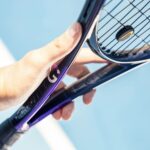 Head Gravity Tour Zverev Tennisschläger Detailansicht Mittelbereich Rückseite