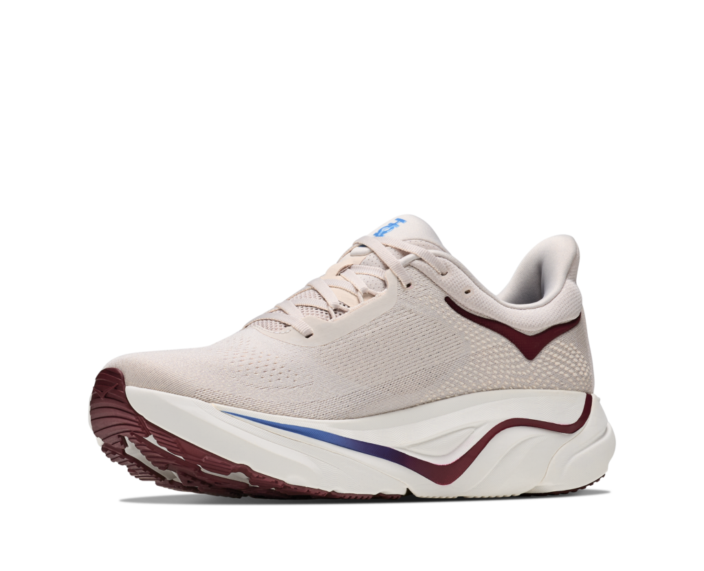 Hoka Arahi 9 Herren Laufschuh beige/blau Innenansicht