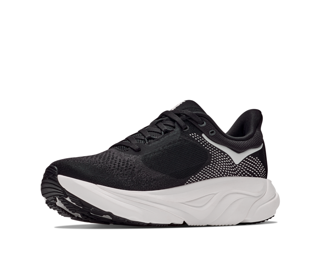 Hoka Arahi 9 Herren Laufschuh schwarz/weiß Innenansicht