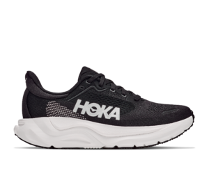 Hoka Arahi 9 Herren Laufschuh schwarz/weiß Seitenansicht