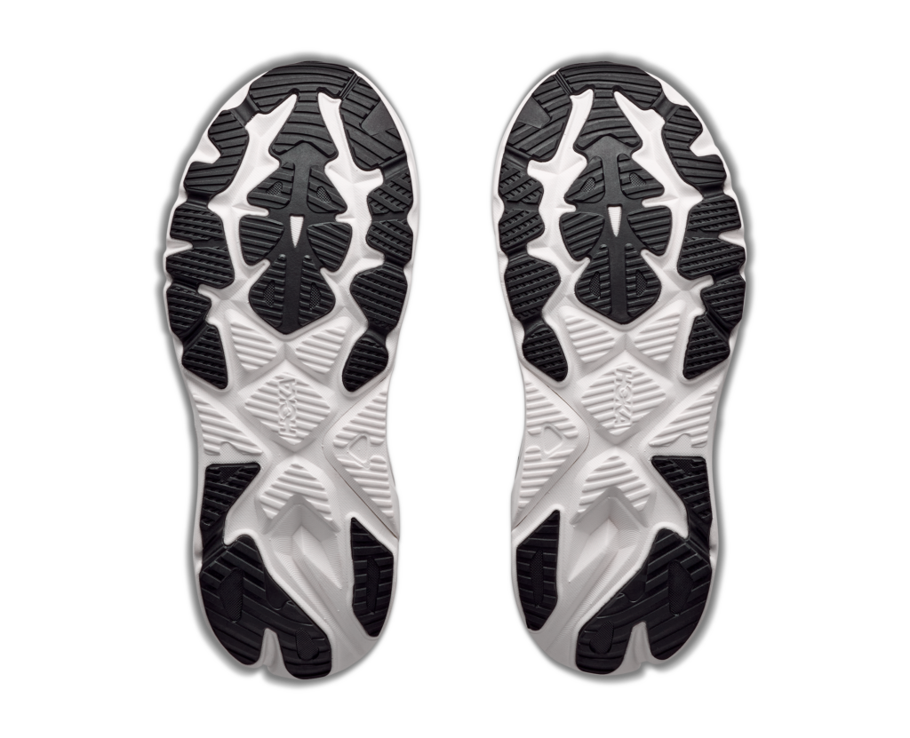 Hoka Arahi 9 Herren Laufschuh schwarz/weiß Sohlenansicht
