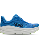 Hoka Bondi 9 Herren Laufschuh blau Seitenansicht