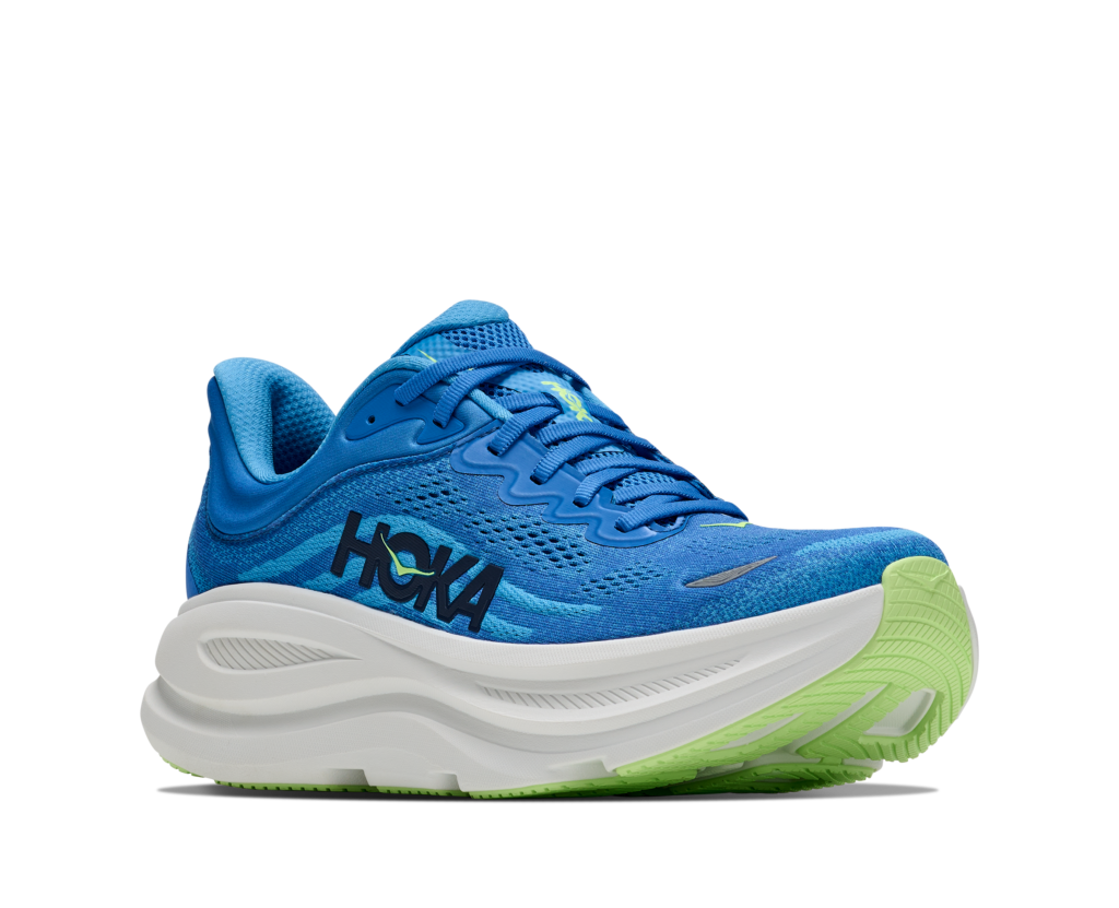 Hoka Bondi 9 Herren Laufschuh blau Vorderansicht