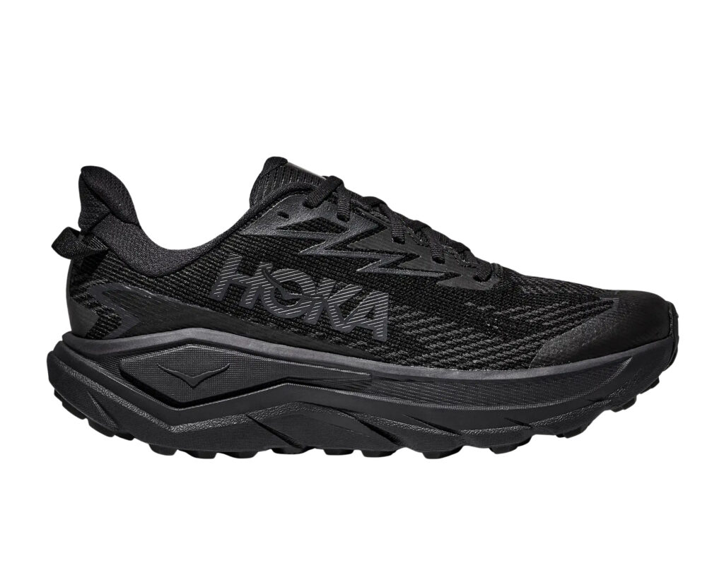 Hoka Challenger 8 GTX Herren schwarz Laufschuh, seitliche Ansicht