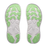 Hoka Clifton 11 Laufschuh weiß/grün Sohlenansicht
