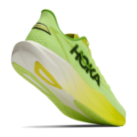 Hoka Mach 7 Herren Laufschuh gelb Detailansicht Sohle