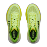 Hoka Mach 7 Herren Laufschuh gelb Detailansicht oben