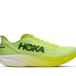 Hoka Mach 7 Herren Laufschuh gelb Seitenansicht