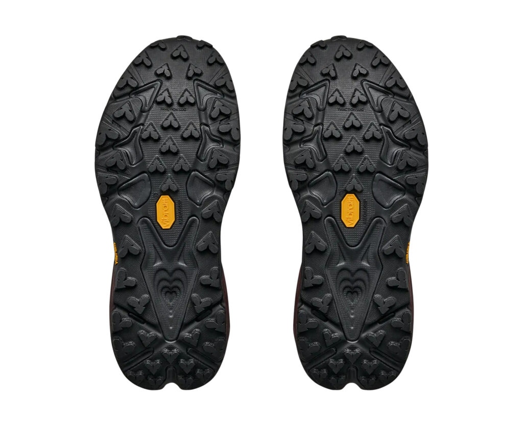 Hoka Speedgoat 7 GTX Damen braun Trailrunningschuh Sohle