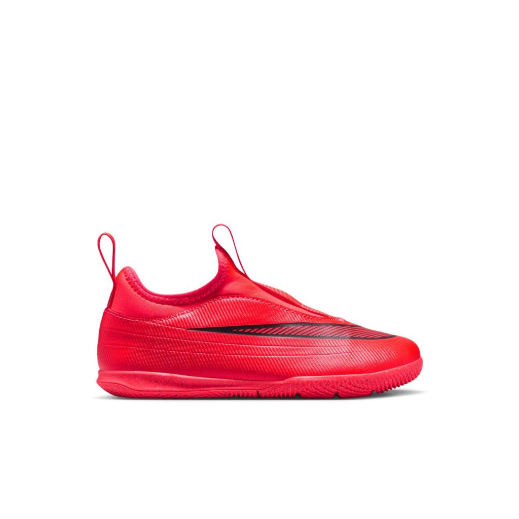 Nike Vapor 17 Club Flex IC PS Kinder Hallenschuh rot Seitenansicht