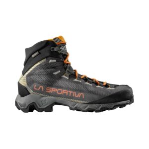 La Sportiva Aequilibrium Hike GTX Herren Wanderstiefel schwarz/orange Seitenansicht