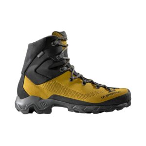 La Sportiva Aequilibrium Trek GTX Herren schwarz-savanna Wanderschuh Seitenansicht