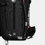 Mammut Rucksack Trion 28 schwarz Detailansicht Pickelhalterung