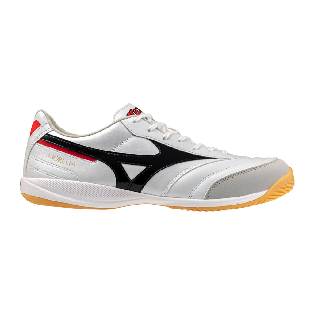 Mizuno Morelia Sala Pro IN weiß Hallenschuh Seitenansicht