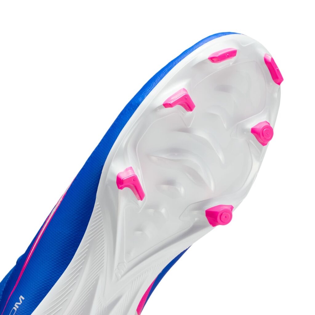 Nike Mercurial Superfly 10 Academy FG/MG Fußballschuh blau/pink Detailansicht Sohle