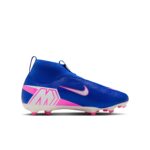Nike Mercurial Superfly 10 Academy Kinder Fußballschuh blau/pink Innenansicht