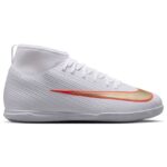 Nike Mercurial Superfly 11 Club IC Kinder weiß Hallenschuh Seitenansicht