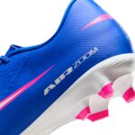 Nike Mercurial Vapor 16 Academy FG/MG Fußballschuh blau/pink Detailansicht hinten