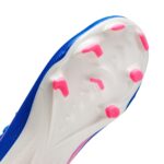 Nike Mercurial Vapor 16 Academy Kinder Fußballschuh blau/pink Detailansicht Sohle
