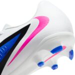 Nike Phantom 6 Academy FG/MG Fußballschuh blau/weiß Detailansicht hinten