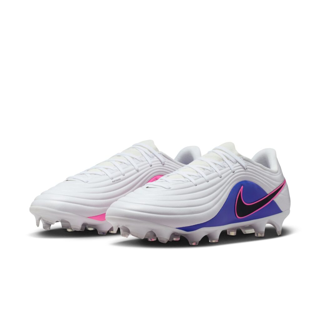 Nike Tiempo Maestro Academy FG/MG Fußballschuh weiß/blau Detailansicht Vorne