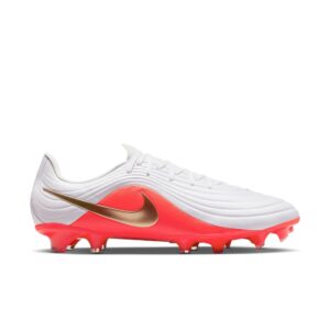 Nike Tiempo Maestro Academy FG/MG Fußballschuh weiß/rot Seitenansicht
