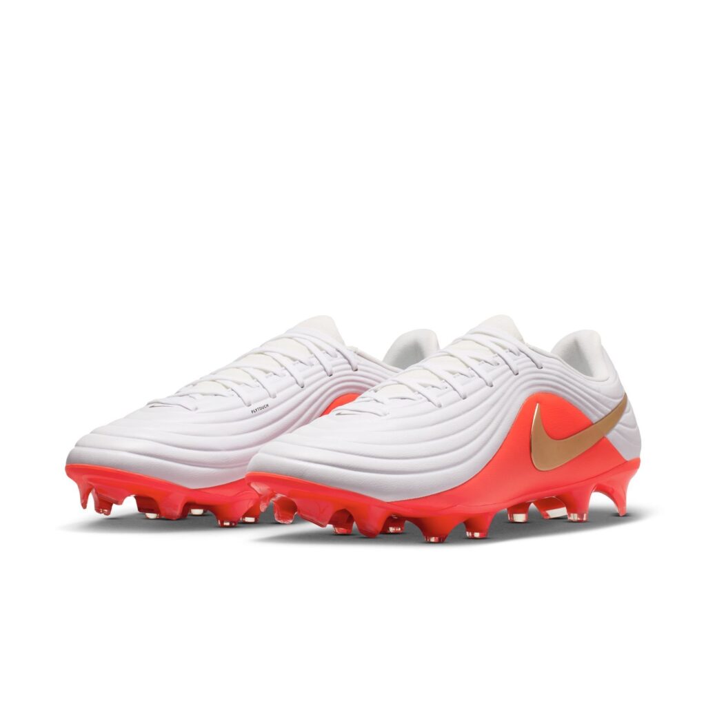 Nike Tiempo Maestro Academy FG/MG Fußballschuh weiß/rot Vorderansicht