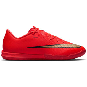 Nike Vapor 17 Academy IC rot Hallenschuh Seitenansicht