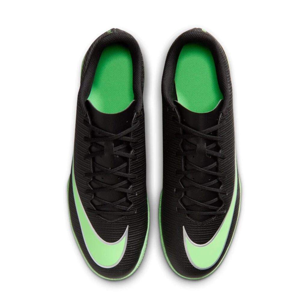 Nike Vapor 17 Club IC schwarz-grün Oberseite