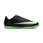 Nike Vapor 17 Club IC schwarz-grün Hallenschuh Seitenansicht