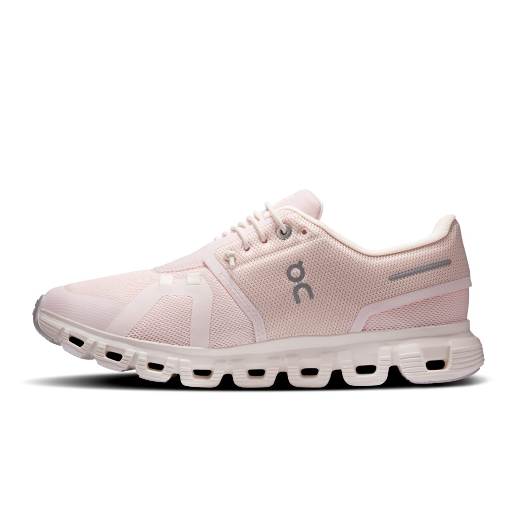 ON Cloud 6 Damen rosa Innenseite