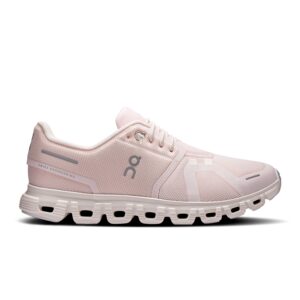 ON Cloud 6 Damen rosa Sneaker Seitenansicht