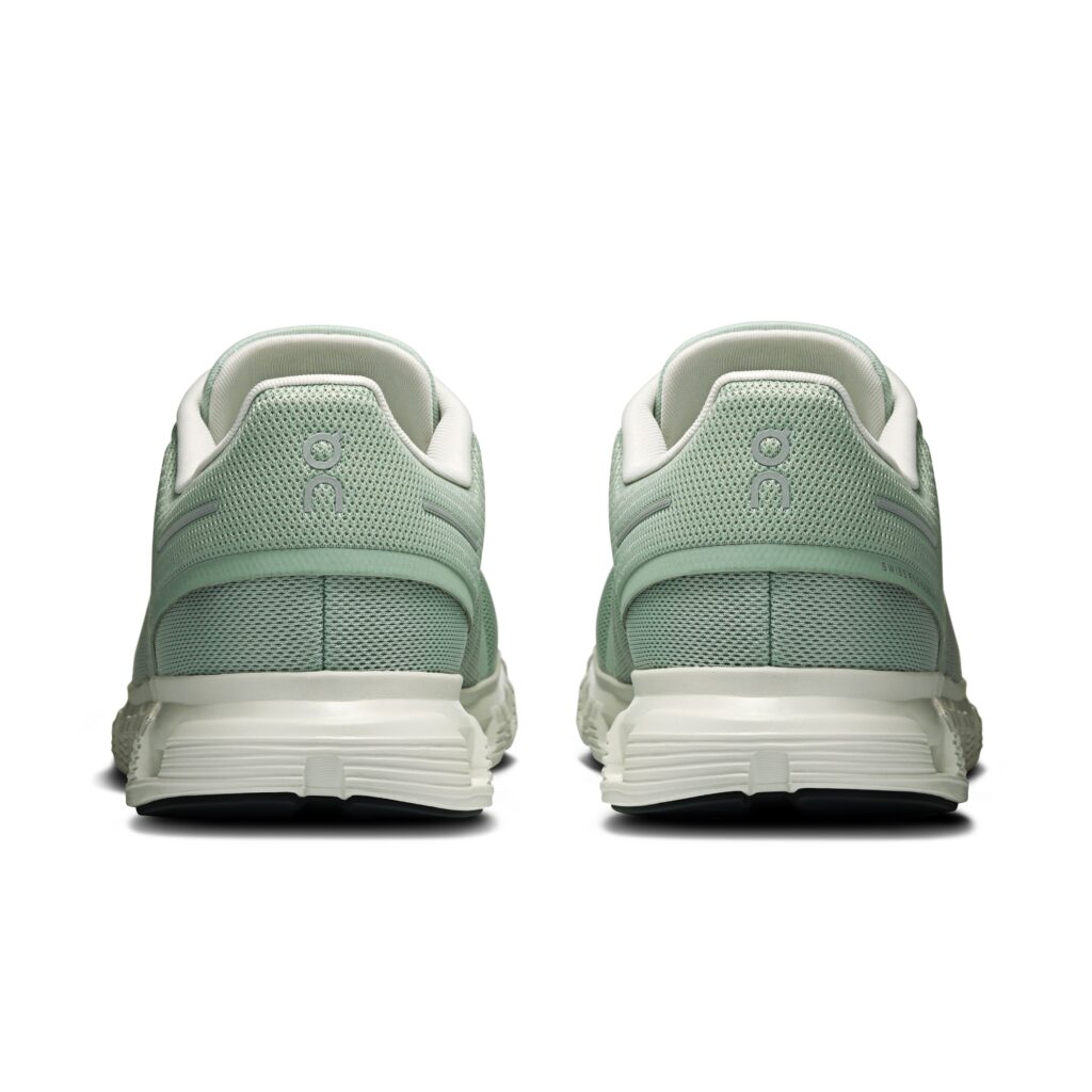 ON Cloud 6 Herren grün Sneaker Rückseite